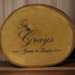 Live Edge Sign for The Grays'